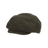 Stetson Casing Wool Blend Newsboy in Loden #color_ Loden