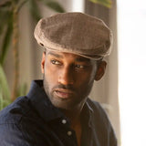 Stetson Cravat Irish Linen Ivy Cap in #color_