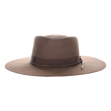 Stetson Dylan Wool Felt Wide Brim Fedora in #color_