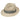 Stetson Emin Two-Tone Milan Straw Fedora in Cork #color_ Cork