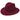 Stetson Markham Pinch Front Wool Felt Fedora in Burgundy #color_ Burgundy