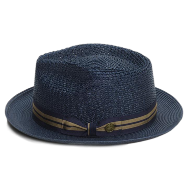 Stetson Nantucket Milan Straw Fedora in #color_