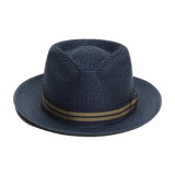 Stetson Nantucket Milan Straw Fedora in #color_