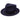 Stetson Prof Wool Felt Fedora in Navy #color_ Navy