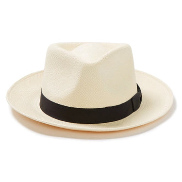 Stetson Reward Pinch Front Shantung Straw Fedora in #color_