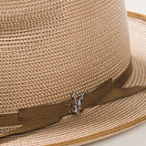 Stetson Stratoliner Milan Straw Fedora in #color_