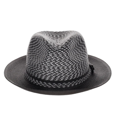 Steven Land Jacob Snap Brim Polybraid Fedora in #color_