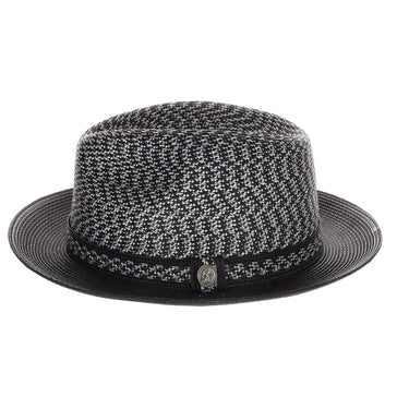 Steven Land Jacob Snap Brim Polybraid Fedora in #color_