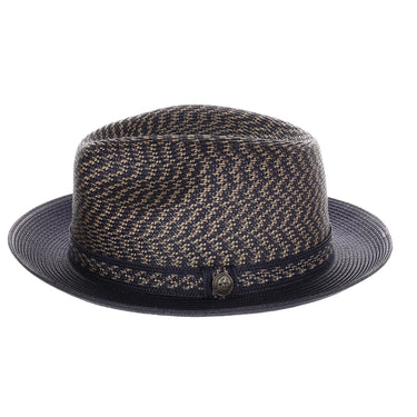 Steven Land Jacob Snap Brim Polybraid Fedora in #color_