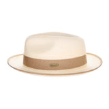 Steven Land Parker Pinch Front Polybraid Straw Fedora in #color_