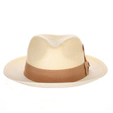 Steven Land Wall Street Hemp Straw Fedora in #color_