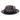 Steven Land Wall Street Hemp Straw Fedora in Navy / Camel #color_ Navy / Camel