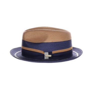 Steven Land 5th Avenue Milan Straw Fedora in #color_