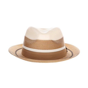 Steven Land 5th Avenue Milan Straw Fedora in #color_