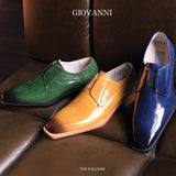 Giovanni Sullivan Leather Slip-On Dress Shoes in #color_