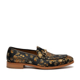 Taft Russell Loafer in Eden Jacquard Weave Slip-ons in #color_