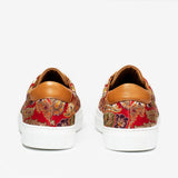 Taft Sneaker in Red Paisley in #color_