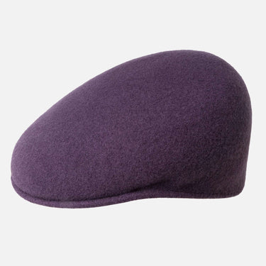 Kangol 504 Wool Ivy Cap in Deep Plum #color_ Deep Plum