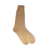 Vannucci Imperial Wave Dress Socks Mid-Calf Length in Cognac #color_ Cognac