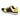 Belvedere Blake in Black / Gold Color Block Exotic Skin Sneakers in #color_