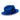 Montique Diplomat White Bottom Wool Fedora in Royal Blue White #color_ Royal Blue White