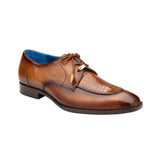 Belvedere Primo in Antique Almond Alligator & Leather Oxfords in #color_