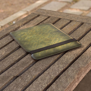 DapperFam Luxe Men's Mac Case in Khaki Patina in #color_