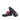 DapperFam Zephyr Golf in Black / Red Men's Italian Leather Longwing Blucher in #color_