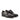 DapperFam Zephyr in Black Men's Italian Leather Longwing Blucher in Black #color_ Black