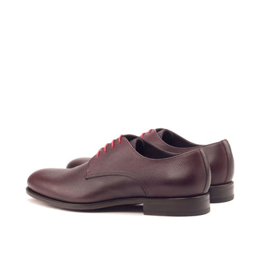 DapperFam Vero in Burgundy Men's Italian Full Grain Leather Derby in #color_